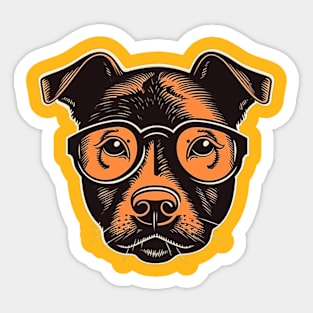 Cool dog Sticker